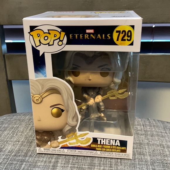 Disney Marvel Eternals - Thena Funko Pop 729 - Picture 1 of 7